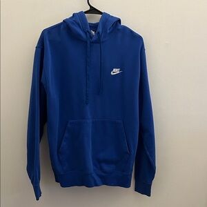 Nike Men's Royal Blue Pullover Hoodie
